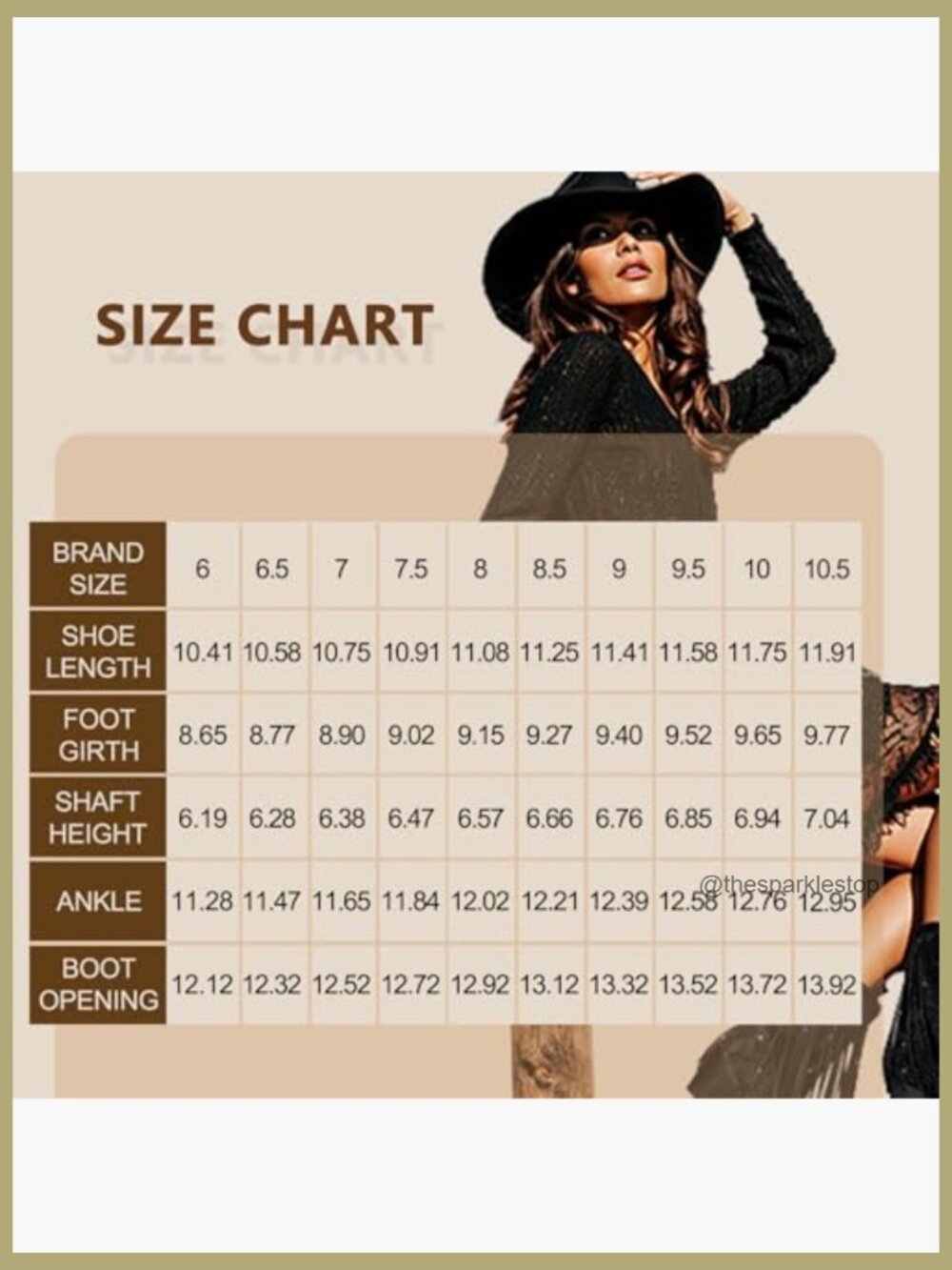 Cowgirl Rhinestone Boots with Sparkly Fringe Pointed Toe Western Boot Chunky - Picture 5 of 7